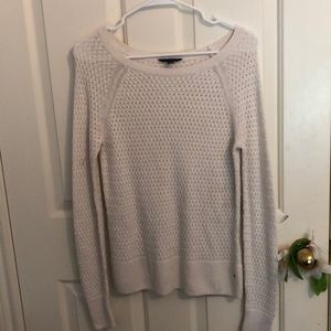 white american eagle sweater. size small